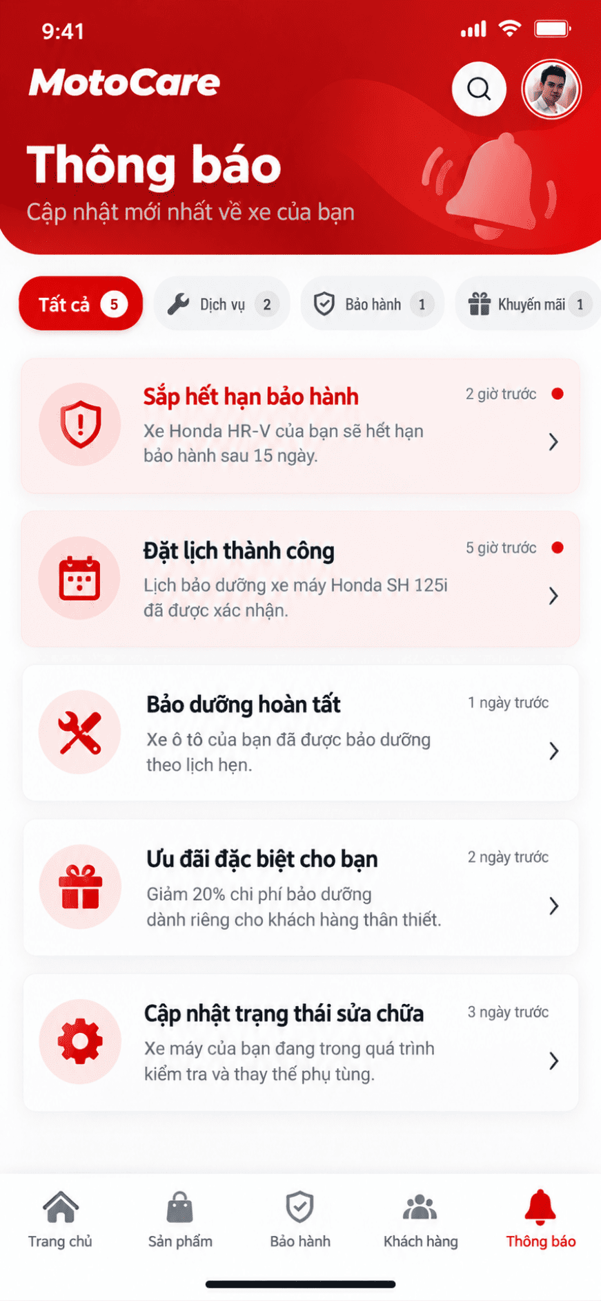 App ô tô / Xe máy
